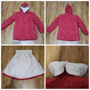 Vtg Sears The Fashion Place Hooded Jacket